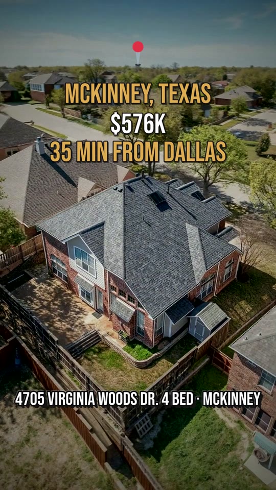$576K in McKinney, room by room